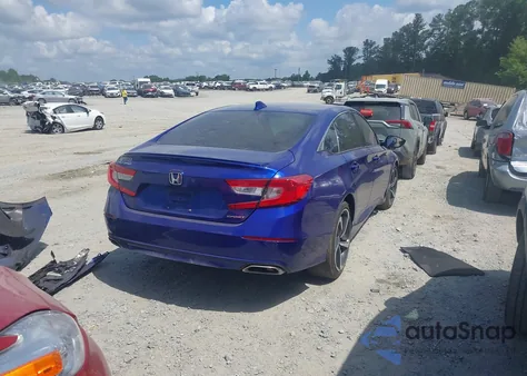 2019 Honda Accord Sport from USA, damaged, VIN 1HGCV1F32KA140233